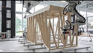 Robotic collaboration in timber construction
