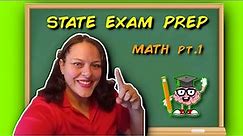 5th Grade math: Test taking strategies for the state exam for 2022 part1