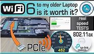 Upgraded my old laptop to WiFi 6 - Is it really worth it?