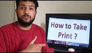 how to print from laptop or computer to printer easily