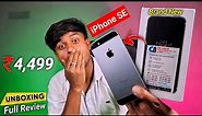 Brand New iPhone SE 1st Generation, Only Rs_4,499 From Cellbuddy 😍 😍 Unboxing & Full Tested