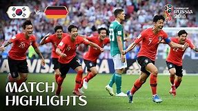 Korea Republic v Germany | 2018 FIFA World Cup | Match Highlights