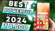 Top 4 Best Powerful Smartphone Under 8000 in january 2024 | Best Phone Under 8000