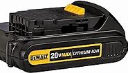 Dewalt DCB201 20V MAX 1.5 Ah Lithium-Ion Compact Battery