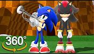 Sonic the Hedgehog! - 360° - Trumpet Meme! (The First 3D VR Game Experience!)