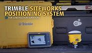 Trimble Siteworks Positioning System for Construction Surveyors with T7 Tablet