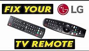 How To Fix Your LG TV Remote Control That is Not Working