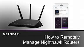 How to Remotely Manage Your Router Using the Nighthawk App | NETGEAR
