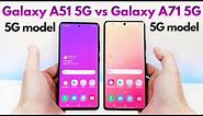 Samsung Galaxy A51 5G vs Samsung Galaxy A71 5G - What's Different?