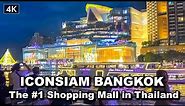 【🇹🇭 4K】The most luxurious Beautiful shopping mall in Thailand - ICONSIAM Bangkok