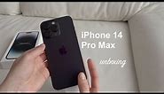 iPhone 14 Pro Max Space Black 1tb aesthetic realistic unboxing