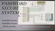 Password Security System (Mini project) | STM32 | HAL | Keypad | LCD