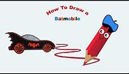 How To Draw The Batmobile