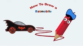 How To Draw The Batmobile