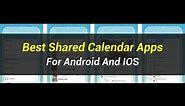 5 Best Shared Calendar Apps | For Android And IOS