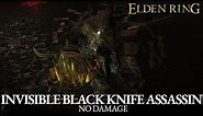 Invisible Black Knife Assassin Boss Fight (No Damage) [Elden Ring]