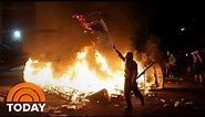7th Night Of Violence And Looting Follows A Day Of Peaceful Protests | TODAY