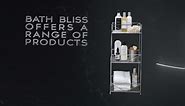 Bath Bliss Contemporary Toilet Paper Reserve and Dispenser with Built in Phone Shelf in Satin 25488-SATIN