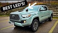Best LED Headlights for the 3rd Gen Toyota Tacoma? | Lasfit H11 Install & Review