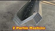 Z Purlin Machine | C Z Purlin Roll Forming Machine