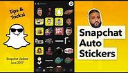 How to Use Snapchat Auto Stickers