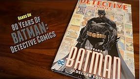 Hands On: Detective Comics: 80 Years of Batman Deluxe Hardcover