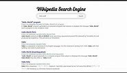 React.js Tutorial - Wikipedia Search API - Wikipedia Search Engine - Freecodecamp Coding Challenge