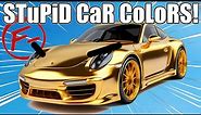 Ranking Every Car Color! Paint Color Tier List.