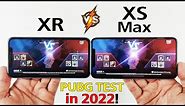 iPhone XR vs iPhone XS Max PUBG MOBILE TEST in 2022 | Which is BEST in 2022?