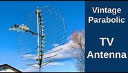 Vintage Parabolic UHF TV Antenna