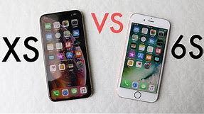 iPHONE XS Vs iPHONE 6S! (Should You Upgrade?) (Review)