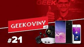 Geekoviny 2.0 – Samsung Galaxy S10 , Buds & Watch Active, TP-LINK Deco P7 a Thermeeno