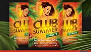 Club Summer Party Flyer