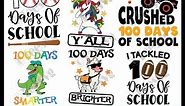 100 Days Of School SVG Bundle Kids Teacher Student Boys Girls Shirt PNG | Teesvg