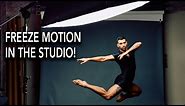 How to Freeze Motion In the Photography Studio Using Flash