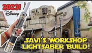 Star Wars Galaxy's Edge | Full Lightsaber Build! Savi's Workshop 2023