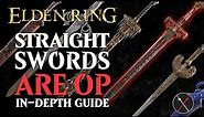 Straight Swords are the Best Weapon in Elden Ring - Elden Ring All Straight Swords Breakdown