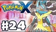 Pokemon X and Y - Gameplay Walkthrough Part 24 - Mega Evolution! (Nintendo 3DS)