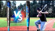 PRIME vs META - WHICH IS BETTER? Louisville Slugger Composite Showdown - BBCOR Baseball Bat Reviews
