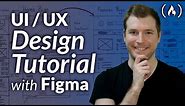 UI / UX Design Tutorial – Wireframe, Mockup & Design in Figma