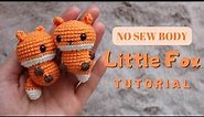 Amigurumi Fox Crochet | How to crochet Little Fox - Keychain