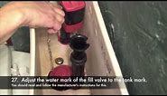 How to Fix a Toilet - Complete Repair
