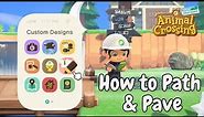 Step-by-Step Tutorial on How to Path & Pave | Animal Crossing: New Horizons