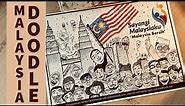 Doodle Malaysia's Independent Day