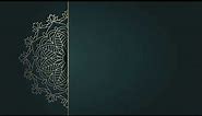 Elegant Ethnic Style Mandala Design Background Video with Blank Space | | FREE TO USE | 4K
