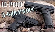 Hi-Point Firearms - Reliable & Accurate? Shooting Review - .45 ACP Carbine & Two Pistols