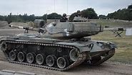 M60 tank on the move (Tankfest)