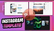 Instagram Animated PowerPoint Presentation | FREE TEMPLATE | Point Skill