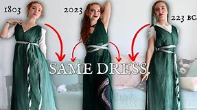 my neoclassical New Year's Eve party dress : Ancient Roman, Regency, and historybounding lookbook!