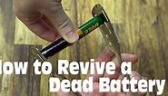 How to Revive a 'Dead' Rechargeable Battery in 30 Seconds